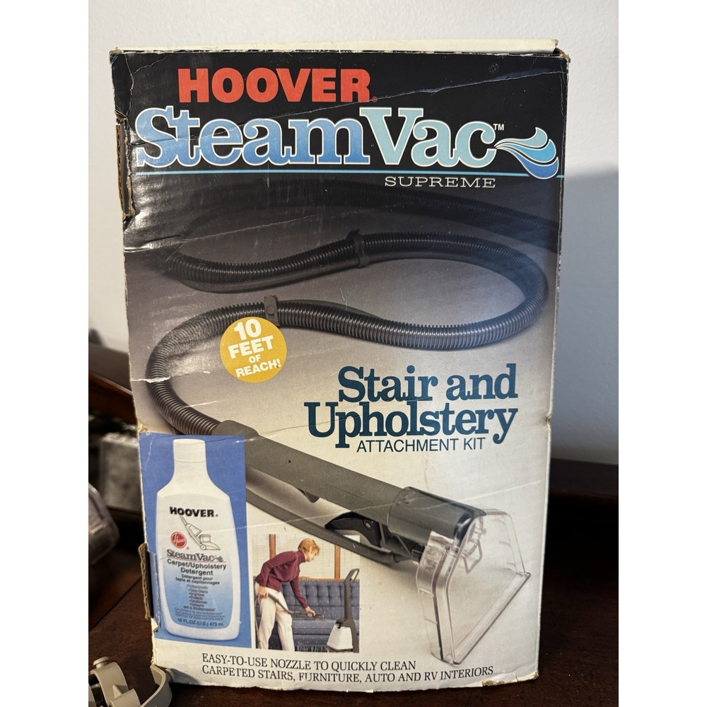 Hoover Steam Vac Supreme Stair & Upholstery Attachment Kit W/Manual